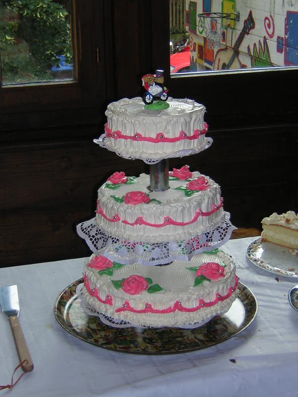 DSCN1565.JPG - Die Hochzeitstorte